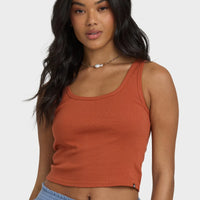 BILLABONG GODDESS KNIT TANK - SEDONA