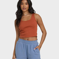 BILLABONG GODDESS KNIT TANK - SEDONA