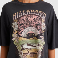 BILLABONG GOLDEN TIMES T-SHIRT - OFF BLACK