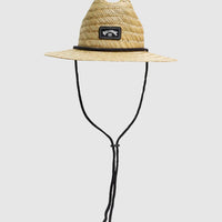 BILLABONG GROMS TIDES STRAW HAT - NATURAL