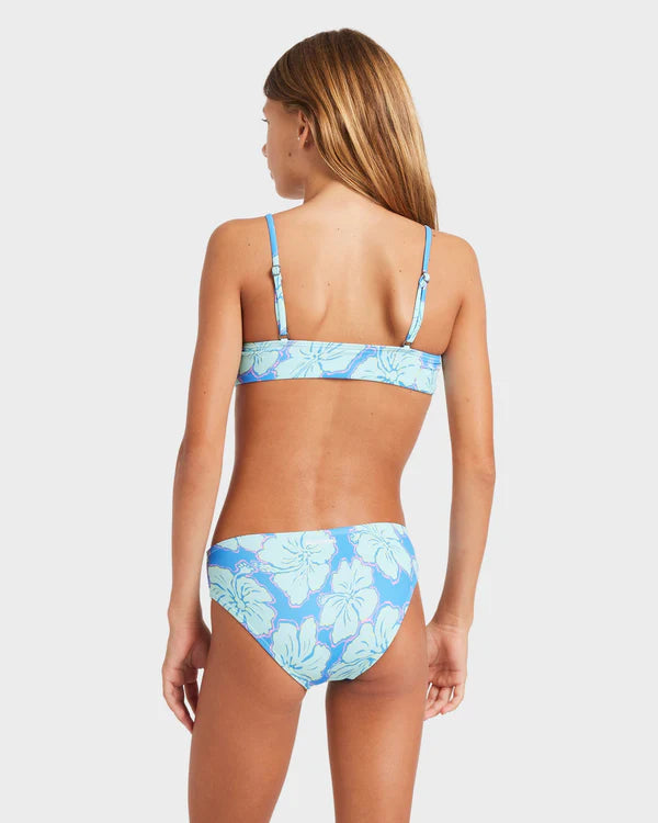 BILLABONG HAPPY HIBISCUS TANK SET - TIDAL BLUE