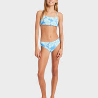 BILLABONG HAPPY HIBISCUS TANK SET - TIDAL BLUE