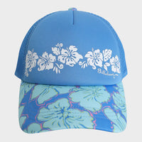 BILLABONG HAPPY HIBISCUS TRUCKER - TIDAL BLUE