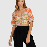 BILLABONG HAVEN TOP - CREAM