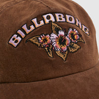 BILLABONG HIBISCUS RETRO CAP - MOCHA