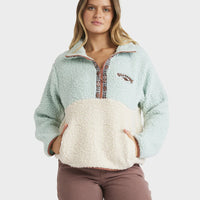 BILLABONG HORIZON MOCK COLORBLOCK - BLUE HAZE