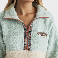 BILLABONG HORIZON MOCK COLORBLOCK - BLUE HAZE