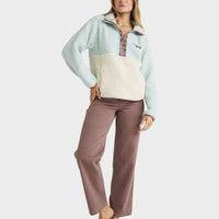 BILLABONG HORIZON MOCK COLORBLOCK - BLUE HAZE