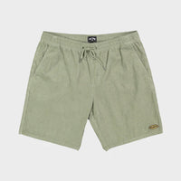 BILLABONG LARRY CORD SHORT - GREEN ASH