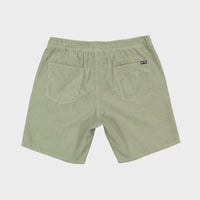BILLABONG LARRY CORD SHORT - GREEN ASH