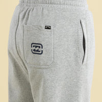 BILLABONG MENS J BAY TRACK PANT - LIGHT GREY HEATHER