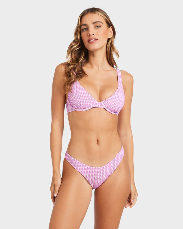 BILLABONG MINI WAVE CHECK RUVY BRA - BARABADOS