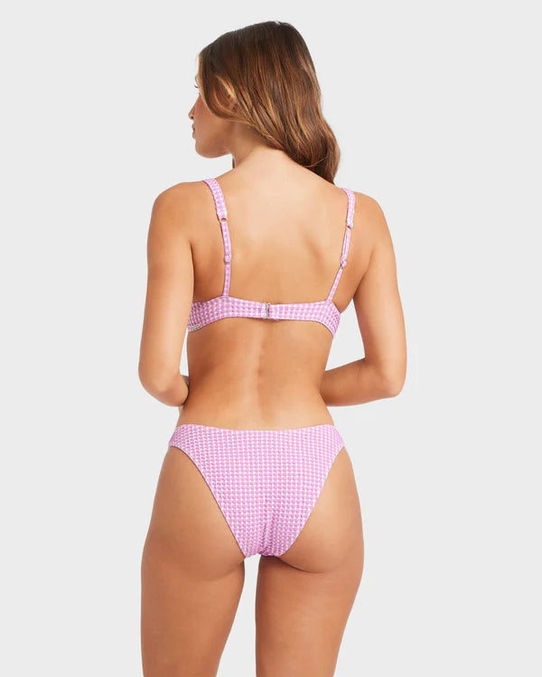 BILLABONG MINI WAVE CHECK RUVY BRA - BARABADOS