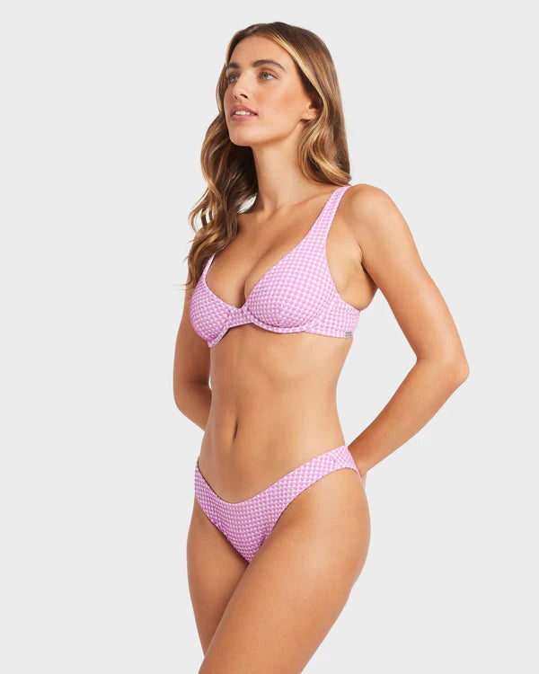 BILLABONG MINI WAVE CHECK RUVY BRA - BARABADOS