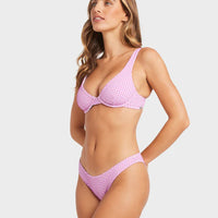 BILLABONG MINI WAVE CHECK RUVY BRA - BARABADOS