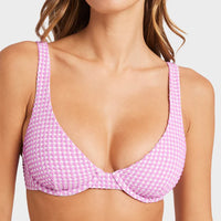 BILLABONG MINI WAVE CHECK RUVY BRA - BARABADOS