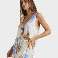 BILLABONG MYSTIC TIDES TIE TOP - MULTI