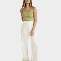 BILLABONG PALMY CORD PANT - SALT CRYSTAL
