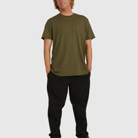 BILLABONG PREMIUM POCKET SHORT SLEEVE - MILITARY