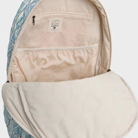 BILLABONG QUILTED SCHOOLS OUT BACKPACK - MINERAL BLUE