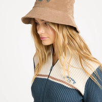 BILLABONG REAL SINCE 73 BUCKET HAT - TAN