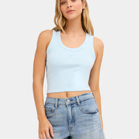 BILLABONG RERUN TANK - COOL BLUE