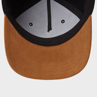 BILLABONG MENS STACKED SNAP CAP - BLACK/TAN