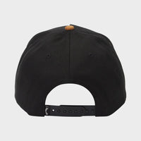 BILLABONG MENS STACKED SNAP CAP - BLACK/TAN