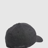BILLABONG STATION FLEXFIT CAP - BLACK
