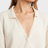 BILLABONG SUN BUBBLE STRIPE TOP - WHITECAP