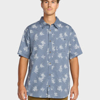 BILLABONG MENS SUNDAYS MINI SHIRT - STEEL BLUE