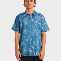 BILLABONG SUNDAYS SHORT SLEEVE - REAL TEAL