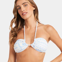 BILLABONG SUNRISE SANDS DREW BANDEAU - SALT CRYSTAL
