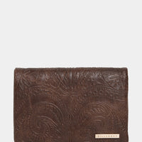 BILLABONG SUNSET RHAPSODY KIRRA WALLET - CHOCOLATE BROWN