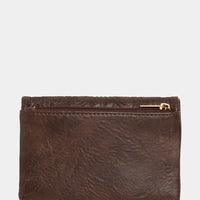 BILLABONG SUNSET RHAPSODY KIRRA WALLET - CHOCOLATE BROWN