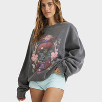 BILLABONG WOMENS LOST COAST CANYON CREW
