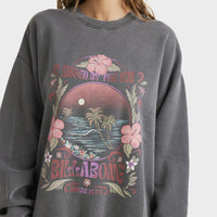 BILLABONG WOMENS LOST COAST CANYON CREW