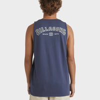BILLABONG BRACKET ARCH TANK - DARK NAVY