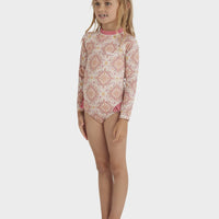 BILLABONG JUST FOR YOU 1PCE SUNSHIRT - WHITECAP