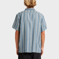 BILLABONG SUNDAYS JACQUARD SHORT SLEEVE - REAL TEAL
