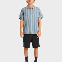 BILLABONG SUNDAYS JACQUARD SHORT SLEEVE - REAL TEAL