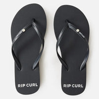 RIP CURL PREMIUM SURF BLOOM OPEN TOE - BLACK