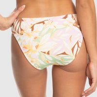 ROXY MEADOW FLOWERS HIPSTER BOTTOMS - GREEN
