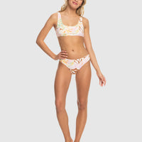 ROXY MEADOW FLOWERS HIPSTER BOTTOMS - GREEN