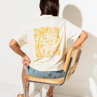 CARVE OCEAN LOVER WOMENS BASIC SHORT SLEEVE TEE - WPD BUTTER