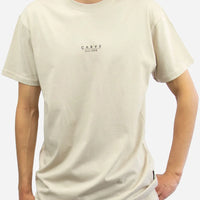 CARVE STAPLE BOYS SLIM SHORT SLEEVE TEE - OATMEAL