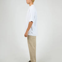 SILENT THEORY RELAXED STRAIGHT CHINO - TAN