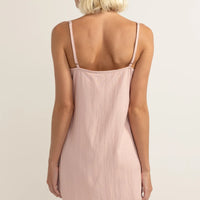 RHYTHM CLASSIC SLIP DRESS - ROSE