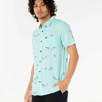 RIP CURL CODY WELSH SS SHIRT - AQUA