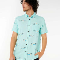RIP CURL CODY WELSH SS SHIRT - AQUA